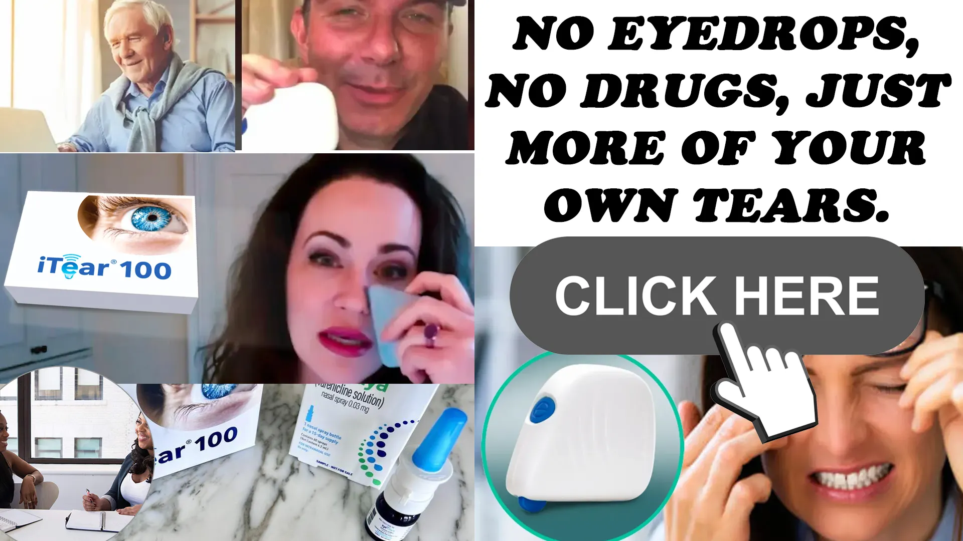 Meet the iTEAR100: Your Personal Oasis for Dry Eyes